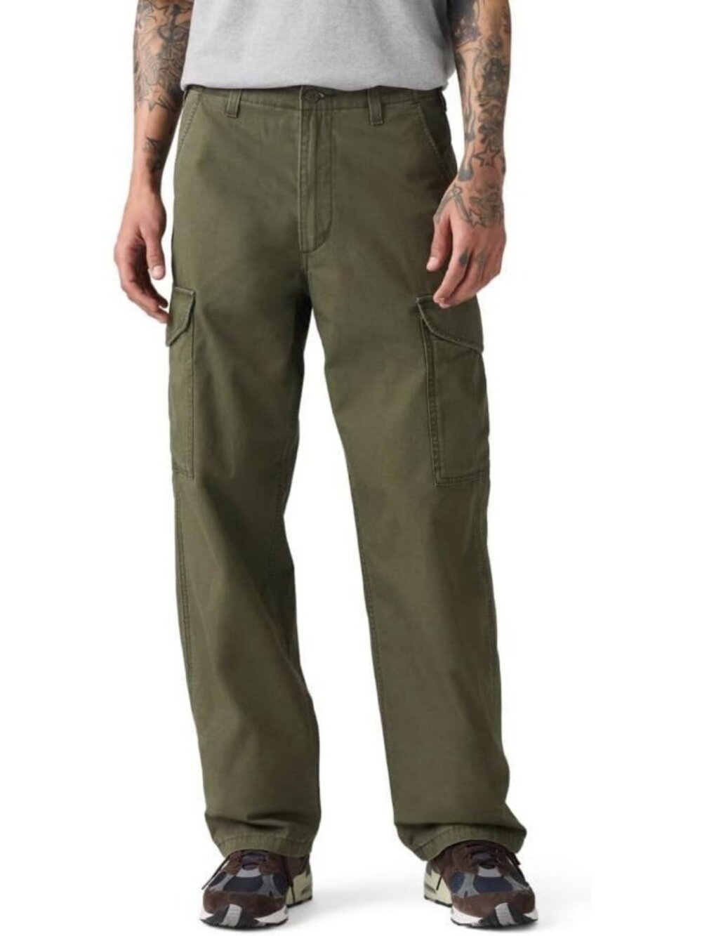 Men's Baggy Cargo Pants - Comfortable Fit, Versatile Style, Perfect for Everyday